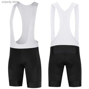 Heren shorts Black Bicycle Bib shorts Heren 19D Gelkleding Kleding Professionele sport Lycra Mountain Summer Pantys H240407