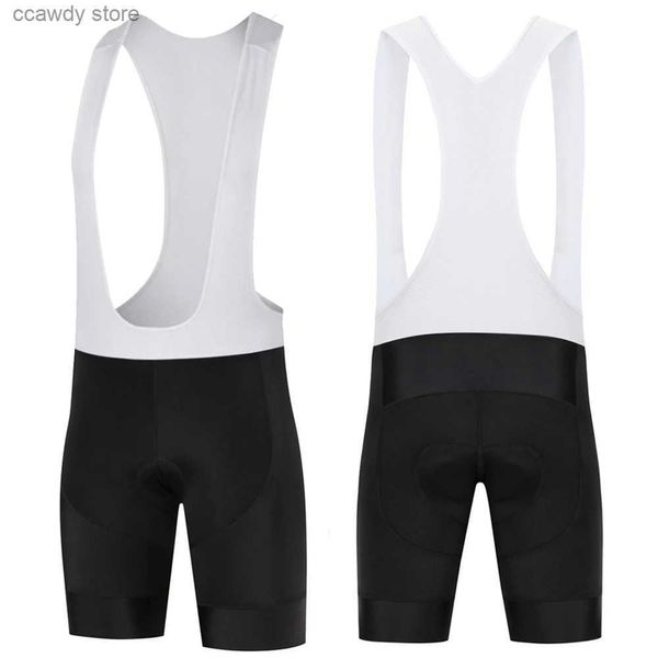 Short masculin Black Bicycle Bib Shorts pour hommes