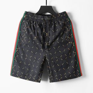 Pantalones cortos para hombres letras negras oficiales de los mismos cortos de estilo de verano ropa de calle de verano