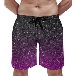 Short pour hommes Bling Star Board Summer Stars Are Out Tonight Galaxy Running Pantalon court Confortable Vintage Print Beach Trunks