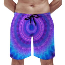 Herren Shorts Board Tie Dye Stardalla Lässige Strandhose Mandala-Stil Mann Bequeme Sportbekleidung Hohe Qualität Übergröße