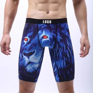 Boxer pour hommes, sous-vêtements de marque de styliste, pleine saison, grande taille, sous-vêtements respirants pour la transpiration