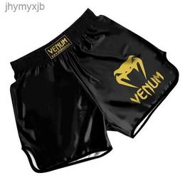Shorts pour hommes Boxe Muay Thai Kick Boxer Trunks MMA Hommes Lutte Grappling Sportswear Séchage rapide Pantalon court 5 IE00 VB12