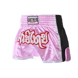 Shorts pour hommes Boxe Trunks Pour Hommes Entraînement Combat Muay Thai Pantalon Boxe MMA BJJ Short Kickboxing Trunks Vêtements 230712