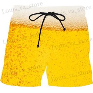 Heren shorts Br grafisch bord shorts broek Men 3d Gulf Casual Gedrukte strand shorts Summer Cool Surf Surf Trunks Hawaii Swimsuit Ice Shorts T240419