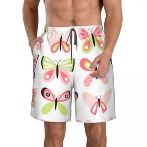 Shorts pour hommes papillon impression 3D été plage hawaïen loisirs Style cordon maison