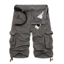 Pantalones cortos para hombres Cargo Cool Camuflaje Verano Algodón Casual Pantalones cortos Ropa de marca Cómodo Camo 230325