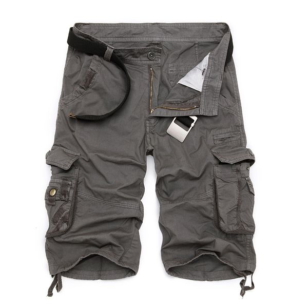 Shorts pour hommes Cargo Cool Camouflage Summer Cotton Casual Pantalons courts Marque Vêtements Camo confortable 230414