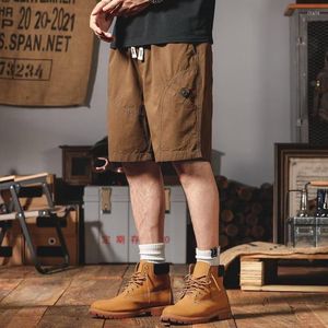 Shorts pour hommes Cargo Pants Summer Thin American Fashion Loose Straight Casual Respirant