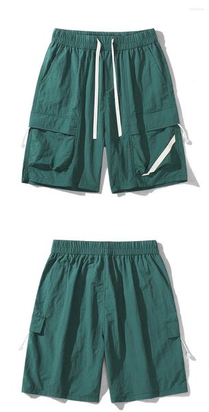 Shorts pour hommes pantalons décontractés sport lâche mode d'été et vêtements d'extérieur respirants cinq points F