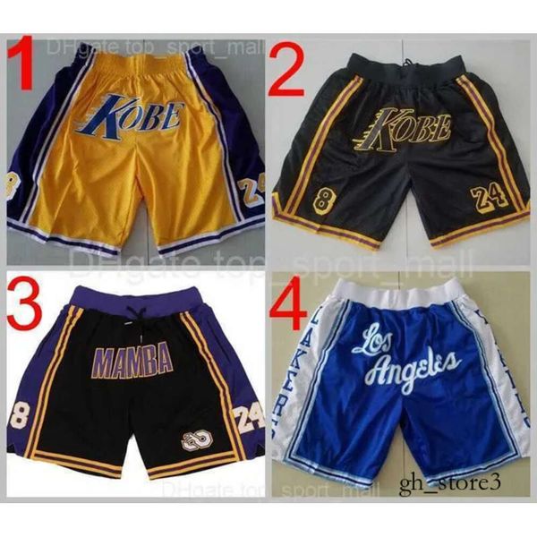 Shorts masculins Charles Barkley Basketball Shorts Just Don Wear Sport Pant Pocket Zipper Isiah John Wall Steve Nash Collin Sexton Bradley Beal Grant Designer Short 793