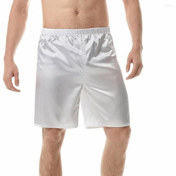 Pantalones cortos para hombre Chic Men Pijama Pantalones ligeros Ropa de dormir lavable Playa Dormir