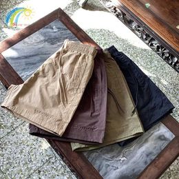 Pantalones cortos para hombre Pantalones cortos clásicos bordados Cole Baxton para hombre de alta calidad casual caqui púrpura ejército verde negro rayas malla interior 24323