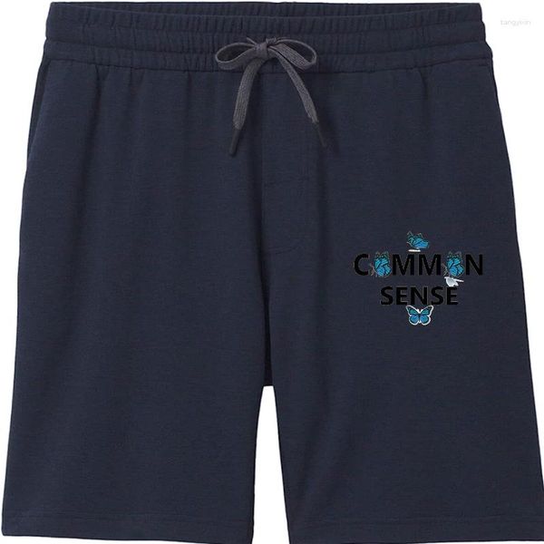 Shorts pour hommes Cmmn Sense Print Hommes Femme Fashion Style Doux Simplicité Slim Cotton Gym Summer Crewneck Womans S