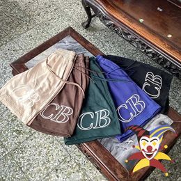 Shorts pour hommes Cole Buxton broderie CB culottes hommes femmes cordon kaki marron vert CB shorts avec étiquettes T240112