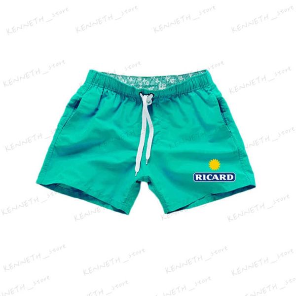 Shorts pour hommes Cool Summer 2023 Short de bain pour hommes imprimés à la mode et shorts de plage sexy pour femmes pour couples maillots de bain colorés T240126