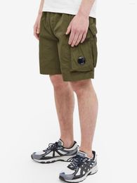 Pantalones cortos para hombres CP CP Fashion Lens Nylon Company Casual Loose Track Pants C.P Función Cargo Masculino