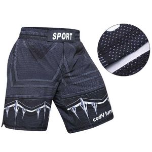 Heren shorts aangepaste heren snel droog bedrukte sport grijp gevecht BJJ Martial Arts MMA shortmuns's