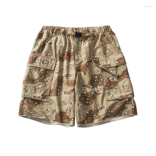 Shorts pour hommes du désert Camouflage Paceten Uniform Works pour hommes Summer Outdoor Multi Pockets à crampons lâches Half Pants DCU