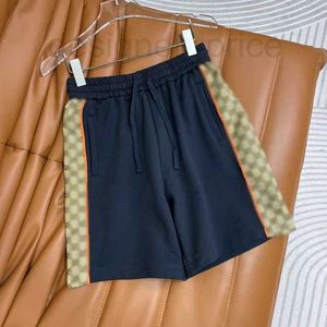 Heren shorts Designer 2024 lente/zomer nieuwe elegante en unieke modieuze casual platgebreide katoen veelzijdige shorts 32nr