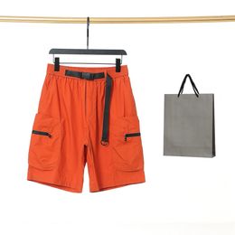 Diseñador de pantalones cortos para hombres 2024SS Summer Brand Summing Pantalones de secado rápido Pantalones de playa Trabajo Palabra múltiples Palabos múltiples Retraso Medio Medio Tamaño XS-L