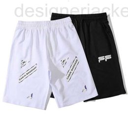 Heren shorts Designer merk Fashion Summer Luxe Casual Sports Pants Losse pijl gedrukt Reflective Stripe Blacks Gym Sweatpants Z90I