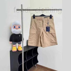 Heren shorts Designer merk L Familie 24SS Lente/zomer Letter Work Dress Pocket en Dames Casual Pants Technology Cotton Q1B4