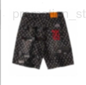 Herenshorts Designer designer hoge gram zomer nieuwe modieuze hot selling jacquard denim golfpatroon shorts voor heren en dames, vijfdelige broek, straattrend LZPB L3EV