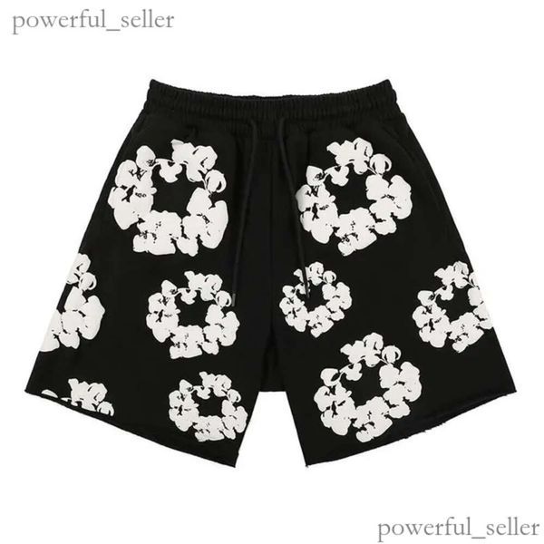 Shorts pour hommes Designer Floral Graphic Harajuku Short surdimensionné Femme Casual Print Streetwear Pantalon court 321