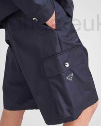 Shorts pour hommes Designer Haute Edition Luxe Mode Summer Thin Triangle Iron Label Régénéré Nylon Bermuda Casual 7GQM
