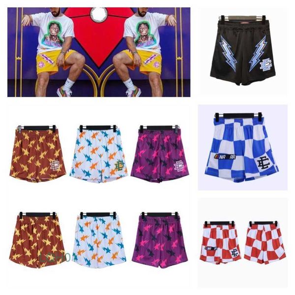 Shorts pour hommes Shorts de créateurs Mode d'été Pantalons de plage Hommes de haute qualité Street Wear Rouge Bleu Noir Violet Hommes Court US Taille S-XL Robe très confortablement PCU9