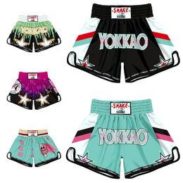 Shorts pour hommes Shorts de sport de créateurs pour hommes et femmes Boxers de boxe Shorts de kickboxing Shorts de combat