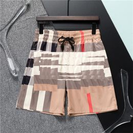 Shorts pour hommes Designer Summer Beach Shorts Coton Mode Plaid Imprimer Cordon Pantalon Décontracté Pantalon de survêtement de rue décontracté pour hommes Taille asiatique M-3XL5