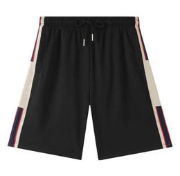 Heren shorts ontwerper zomer korte broek met letters mode mannen dames vrachtbroek katoen blend sport broek joggers high