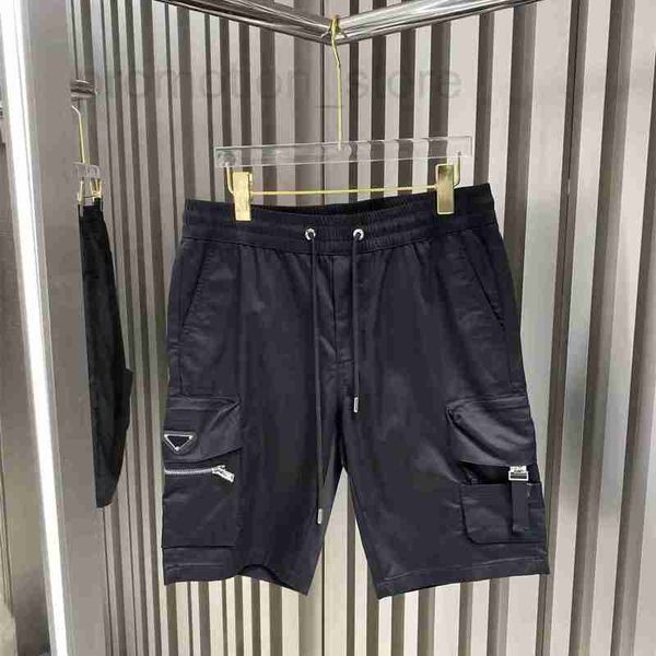 Shorts pour hommes Designer Shorts à la mode d'été avec logo triangulaire distinctif pour hommes, pantalons de travail multi-poches décontractés, capris à la mode 9RFB