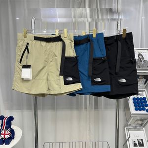 Heren shorts Designer werkbroek klassieke zakelijke casual vijf broek comfortabel ademende zomer fluwelen riem pocket shorts