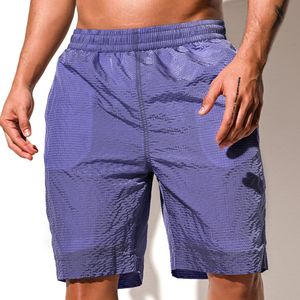 Pantalones cortos para hombres Desmiit Traje de baño Hombres Beach Borard Surfing Swim Shorts Quick Dry Mens Swimming Trunk male Swim Sport Suit Lined Boardshorts 230327