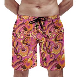 Herren-Shorts, Dream Board, Sommer-Flüssigkeitsdruck, Surfen, Strand, kurze Hosen, schnell trocknend, lustige Grafik, Übergröße