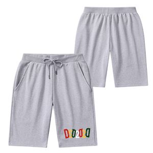 Shorts pour hommes DSQ2 Shorts en coton tricoté imprimés Pantalons de sport polyvalents pour hommes et femmes Capris décontractés