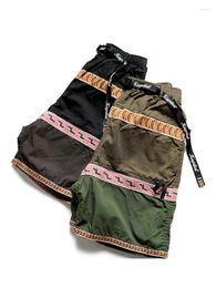 Heren shorts Dual Color Tiger Pattern bijpassende broek Unisex Ademend los passende Kapital Casual broek voor mannen en vrouwen