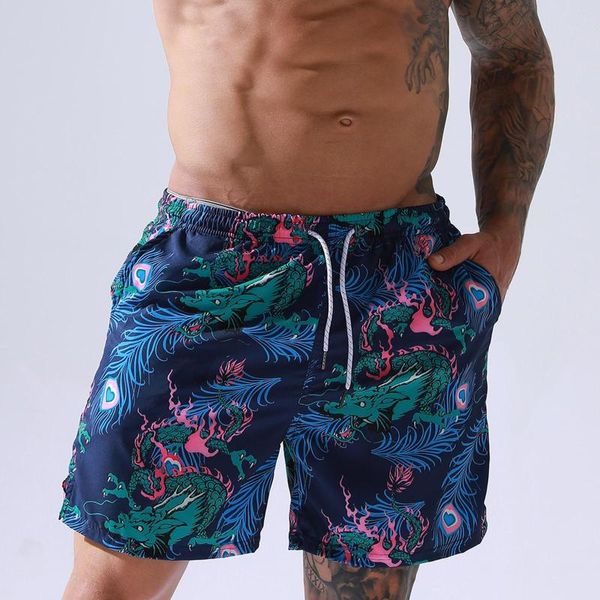 Shorts pour hommes maillot de bain élastique hommes maillots de bain plage natation Sport slips courts été maillot de bain Boxer surf maillot de bain Badehose