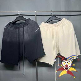 Shorts pour hommes brodés ASKYURSELF Shorts Hommes Femmes Wash ASKYURSELF Shorts Single Side Zip Loose Breechcloth T221129