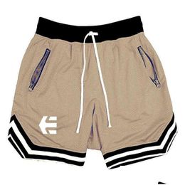 Shorts pour hommes Etnies imprimé 2021 hommes été haute qualité mode impression Sport confortable respirant Fitness décontracté G1202 Drop De Dhnud