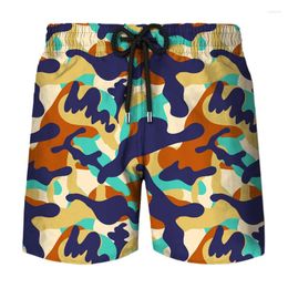 Heren shorts mode 3D camouflage print mannen vrouwen Kid Street Casual Oversize Short Pants Summer Cool Heren Swim Sport Beach
