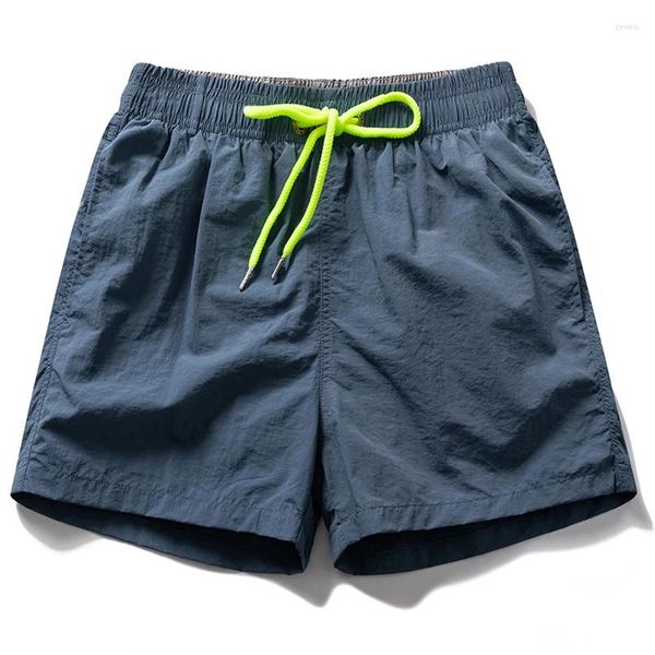 Shorts de moda para hombres Gimnasio para hombres Summer 2024 Cabeza de cintura elástica Ropa masculina de alta calidad
