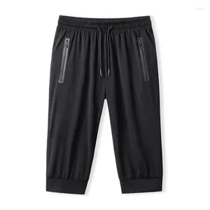 Shorts pour hommes Mode Hommes Été Casual Mens Board Solide Respirant Taille Élastique Mâle Vêtements Streetwear