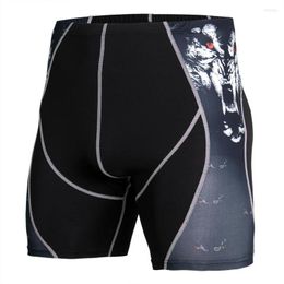 Shorts pour hommes mode hommes été Fitness musculation pantalons de survêtement décontractés Compression serré hommes survêtement gymnases pantalons courts Homme