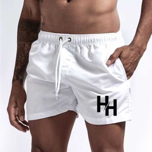 Shorts masculins à la mode des maillots de bain de poche pour hommes shorts de gym imprimés d'été shorts de gymnase mens fitness pantalon cool décontracté pour hommes
