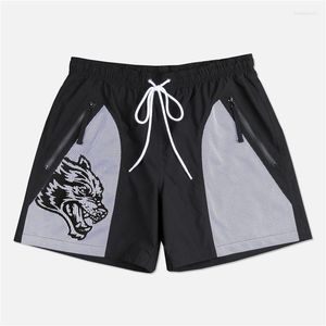 Pantalones cortos para hombre Fitness Culturismo Verano Gimnasio Entrenamiento Malla Transpirable Secado rápido Ropa deportiva Jogging Playa