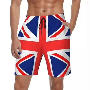 Shorts pour hommes Drapeau du Royaume-Uni Board Summer 3D Impression Sports Surf Beach Hommes Séchage rapide Hawaii Plus Taille Maillot de bain
